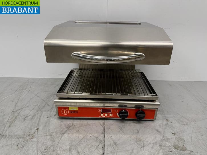 RVS Baron Salamander 57 cm 4,5 kW 400V Horeca, Zakelijke goederen, Horeca | Keukenapparatuur, Ophalen of Verzenden