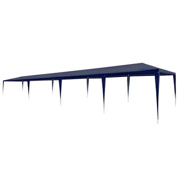 vidaXL Partytent 3x12 m PE blauw, Verzenden, Nieuw