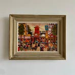 Marc Svabic (XX) - Paris Moulin Rouge, Antiquités & Art, Art | Peinture | Moderne