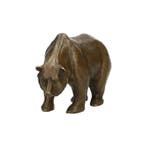 Beeldje - Bear - Brons, Marmer