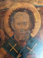 Icône - Saint Nicolas le Thaumaturge - Bois