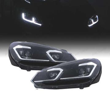 PHARES VOLKSWAGEN VW GOLF 6 08-13 LOOK ARGENT GOLF 7 DYNAMIQ, Auto-onderdelen, Verlichting, Verzenden, Nieuw