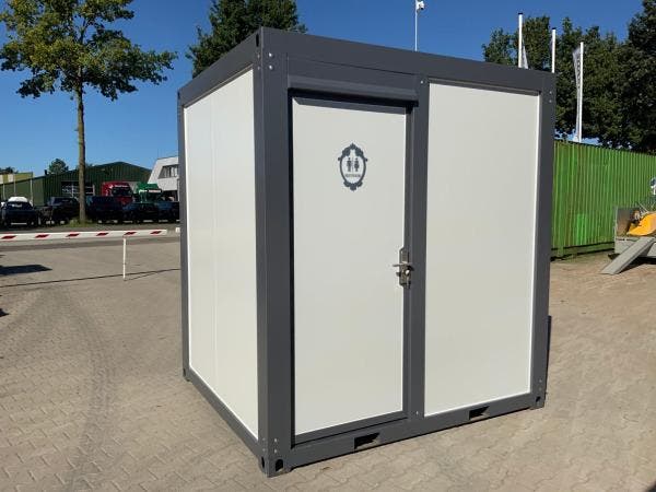 Veiling - RTE sanitairunit met douche en wc 215x190x235cm, Bricolage & Construction, Abris de chantier & Baraques de chantier
