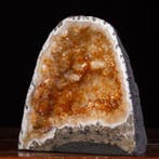Citrino - Madeira Quartz - Prachtige natuurlijke druse -