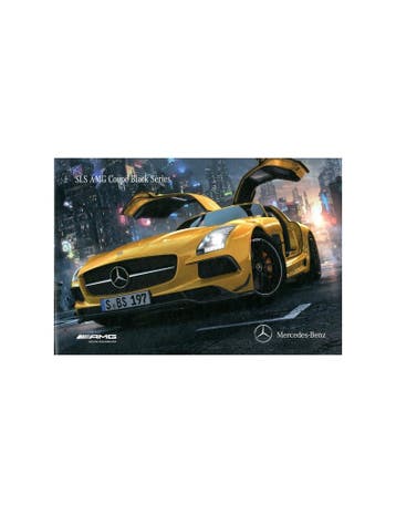 2013 MERCEDES BENZ SLS AMG BLACK SERIES HARDCOVER BROCHURE, Boeken, Nieuw