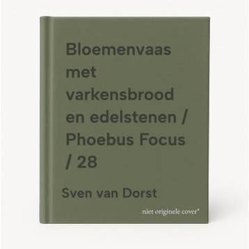 Bloemenvaas met varkensbrood en edelstenen / Phoebus Focus /, Verzenden, Sven van Dorst