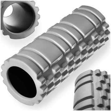 Fasciaroller massagerol - grijs, per stuk, Sport en Fitness, Overige Sport en Fitness, Verzenden, Nieuw