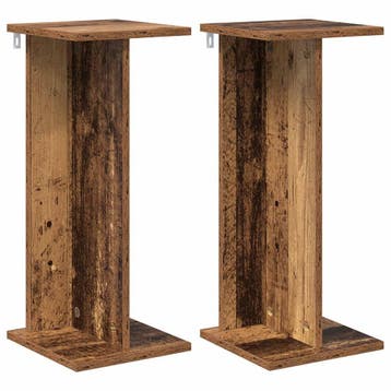 Set 2 Plantenstandaards Oud Hout | Tweede Kansje | OP = OP, Verzenden
