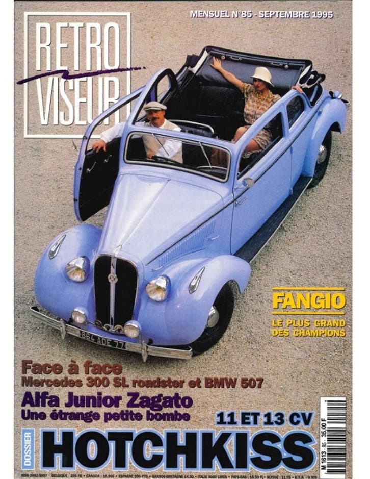 1995 RETROVISEUR MAGAZINE 85 FRANS, Livres, Autos | Brochures & Magazines, Enlèvement ou Envoi