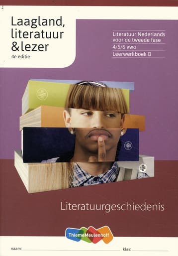 Laagland LRN-line online + boek B Literatuurgeschiedenis 5/6, Verzenden, Zo goed als nieuw