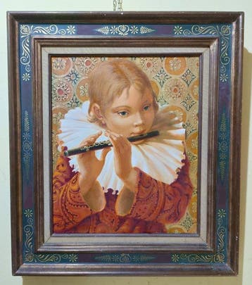 Pierre Lavarenne (XX) - Ritratto di bambino - NO RESERVE, Antiquités & Art