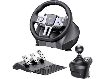 PXN V9 Gen 2 - Race Stuur - 270/900° - Met Pedalen en, Games en Spelcomputers, Verzenden, Zo goed als nieuw
