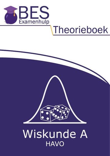 BES theorieboek wiskunde A havo (samenvatting) 9789083459974, Verzenden, Zo goed als nieuw, BES Examenhulp