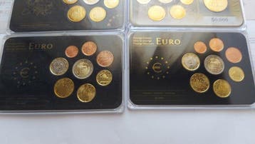 Europa. Series 1 Cent - 2 Euro / Medal 2002/2013 (6 series)