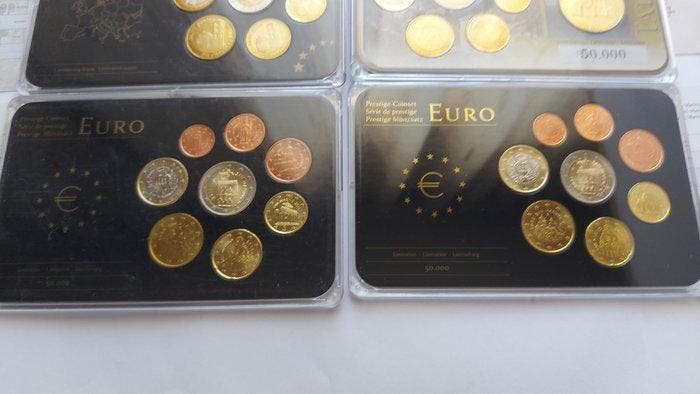Europa. Series 1 Cent - 2 Euro / Medal 2002/2013 (6 series), Postzegels en Munten, Munten | Europa | Niet-Euromunten