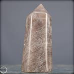 Natuurlijke rookkwarts-obelisk – markante structuur met