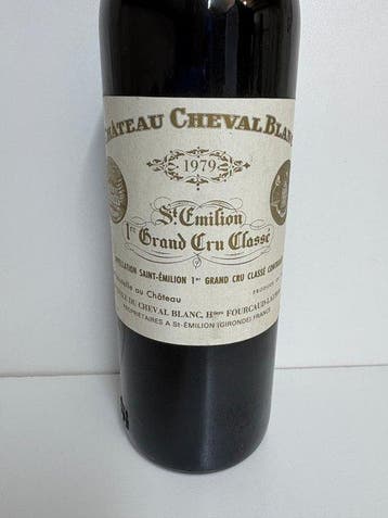 1979 Château Cheval Blanc - Saint-Émilion 1er Grand Cru, Verzamelen, Wijnen, Nieuw
