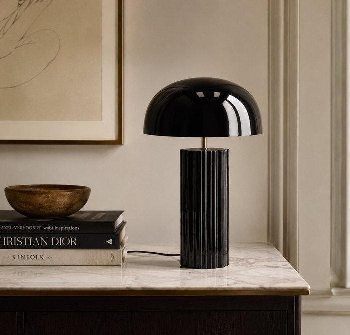 Tafellamp - Metaal - Champignonlamp, Antiek en Kunst, Kunst | Designobjecten