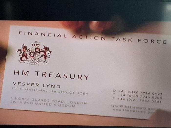 James Bond 007: Casino Royale - Eva Green Vesper Lynd -, Collections, Cinéma & Télévision