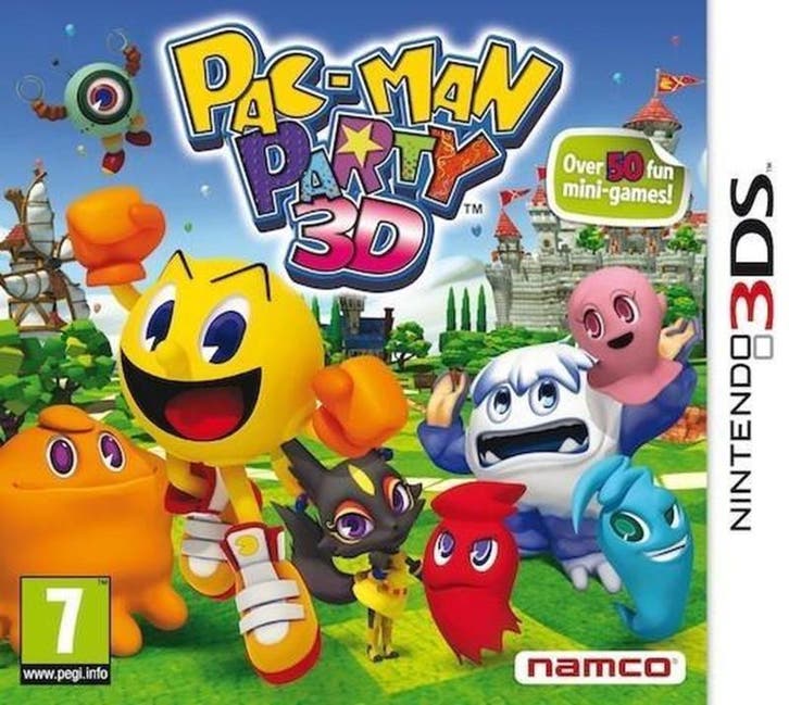 Pac-man Party (Nintendo 3DS tweedehands game), Games en Spelcomputers, Games | Nintendo 2DS en 3DS, Ophalen of Verzenden