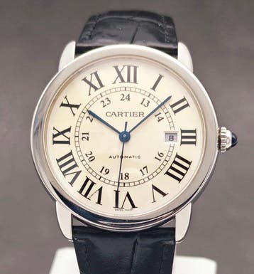Cartier - Ronde Solo de Cartier XL - W6701010 - Homme -, Nieuw