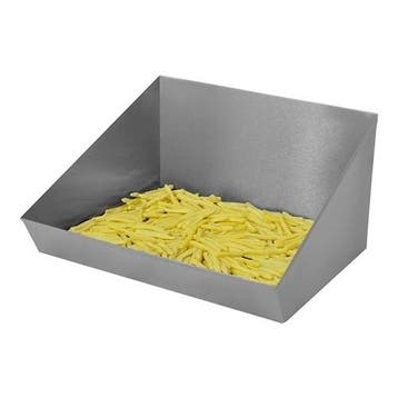 Frites-Uitschepbak | RVS | Ophangbeugel | Breedte 40cm |, Verzenden, Nieuw in verpakking