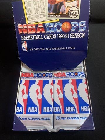 1990/91 NBA Hoops Michael Jordan, Larry Bird, Magic Johnson,, Nieuw