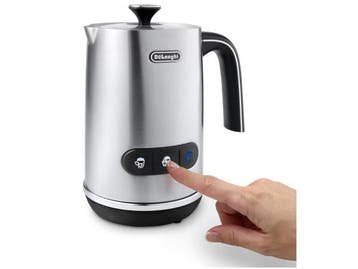 Veiling - DeLonghi Elektrische melkopschuimer 250 ml, Elektronische apparatuur, Gebruikt