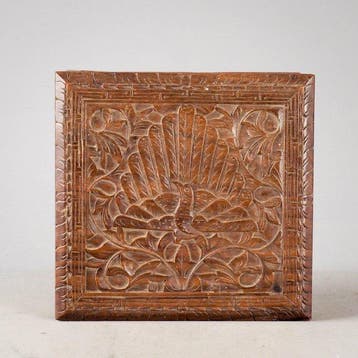 houten snijwerk Sigaren dozen - Java - Indonesië (Zonder