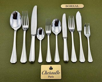 Christofle - Tafelservies voor 12 (126) - Boréal -