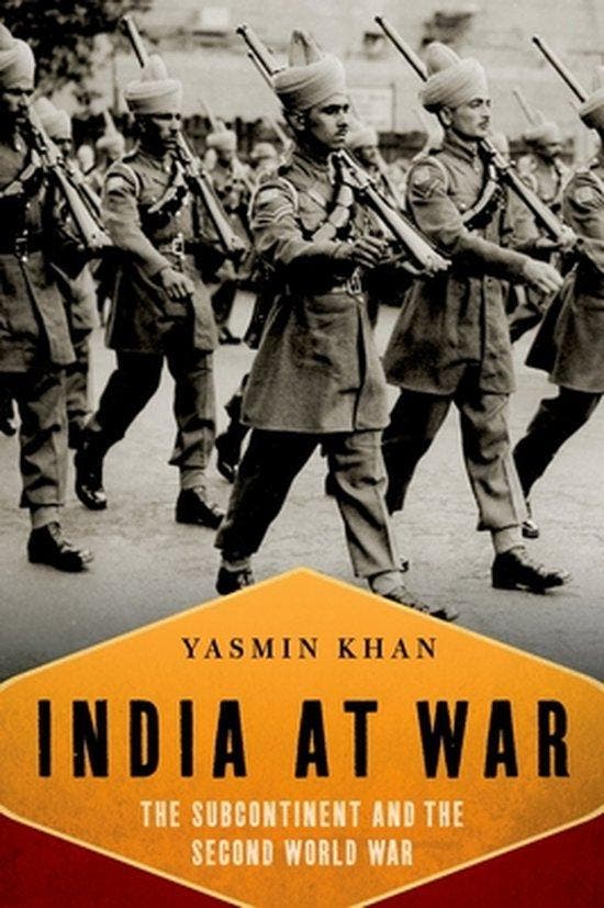 India at War: The Subcontinent and the Second World War, Livres, Langue | Anglais, Envoi