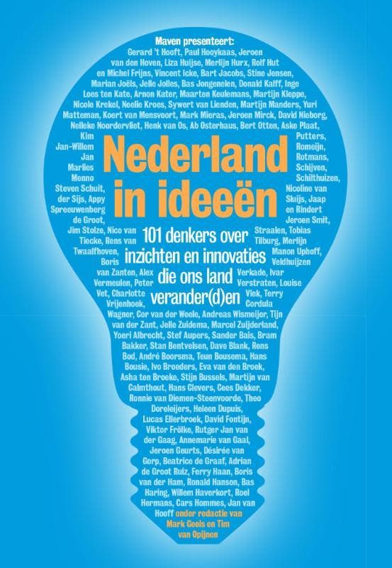 Nederland in ideeën 9789490574987, Boeken, Politiek en Maatschappij, Gelezen, Verzenden