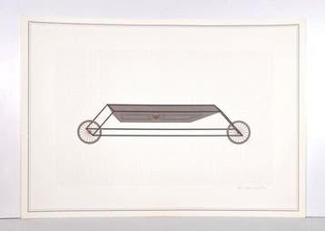 Gianni Piacentino - Vehicle sculptures. Wall sculptures