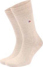 Tommy Hilfiger Classic 2-Pack Sokken Beige maat 47-49 Heren, Kleding | Heren, Sokken en Kousen, Verzenden, Nieuw, Tommy Hilfiger