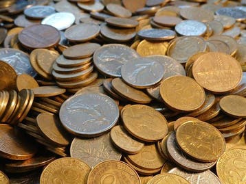 Frankrijk. Lot of 1.5 kg of old coins - different dates