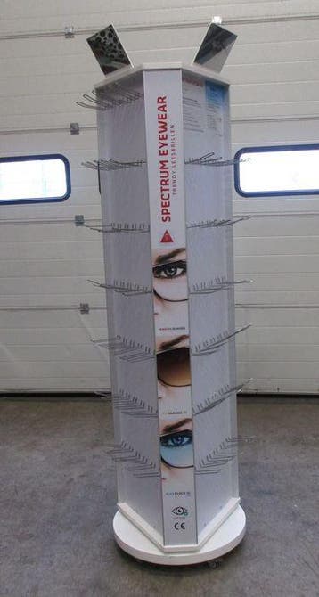 Draaibare Haken Display, Hakenmolen, B60 x H201cm