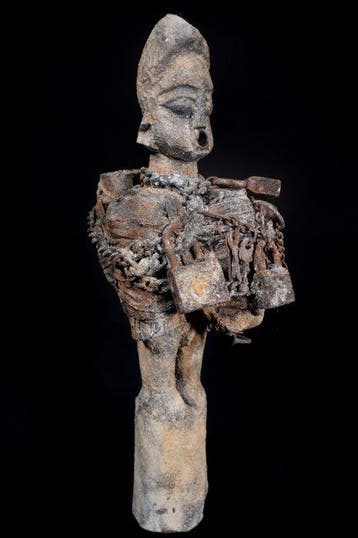Figuur - Fon Protection Statue - 41 cm - Benin
