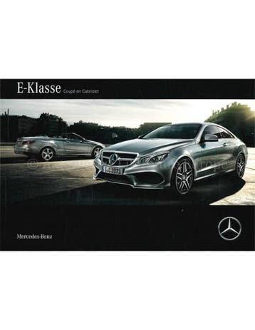 2015 MERCEDES BENZ E-KLASSE COUPÉ | CABRIOLET BROCHURE