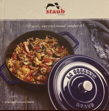Staub, verrassend anders! - Boek - recepten van David, Verzenden, David Martin