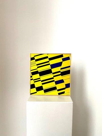 Günter Fruhtrunk (1923-1982) - Blaue Partikel (1971,