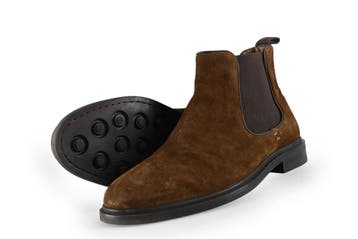 Nelson Chelsea boots in maat 42 Cognac, Overige kleuren, Verzenden, Boots, Zo goed als nieuw