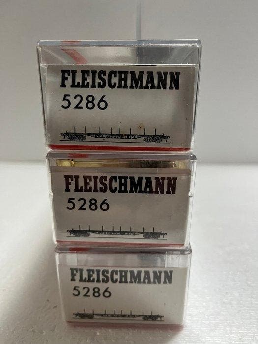 Fleischmann H0 - 5286 - Modeltrein goederenwagon (3) - 3, Hobby en Vrije tijd, Modeltreinen | H0