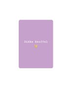 1x Mini kaartje A7  Dikke knuffel  (Cadeaukaarten A7), Ophalen of Verzenden