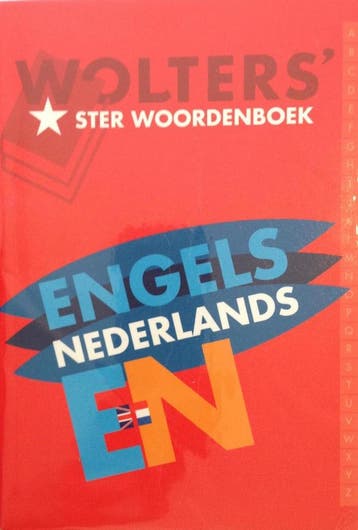 Wolters ster woordenboek Engels-Nederlands / Wolters ster, Verzenden, Gelezen, Nederlands