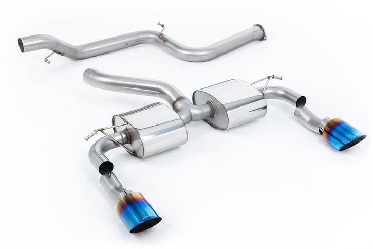 Cat-back uitlaatsysteem | Ford Focus MK2 RS 2.5T 305 PK (200, Autos : Pièces & Accessoires, Systèmes d'échappement, Envoi