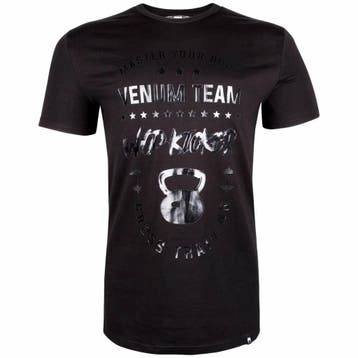 Venum T Shirts Wod Kicker Black Venum Sport Kleding, Verzenden, Zwart, Vechtsport, Venum