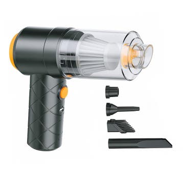 Mini stofzuiger en compressor (USB-C, 48W, inclusief mondst, Verzenden