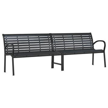 Banc jardin 231cm Acier/Bois - Produit retour -35%, Tuin en Terras, Verzenden, Nieuw