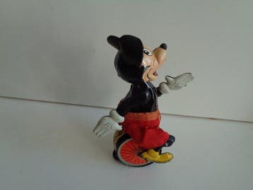 line mar - Blikken speelgoed - mickeye mouse auf hochrad -