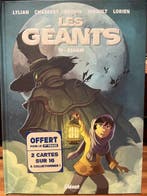 Les Géants T10 + T11 + 2x dédicace - 2x C - 2 Album - Eerste